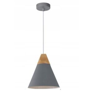 Lampa sufitowa wisząca Scandi A Szara 136091565 - Lampy i oświetlenie