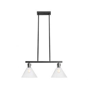 SKLENENÉ KOVOVÉ STROPNÉ SVETLO APP317-2CP 136089920 - Lampy&osvetlenie