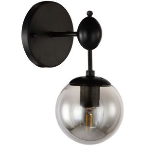 Lampa Ścienna Kinkiet Szklany APP750-1W Czarna 136086822 - Lampa ścienna