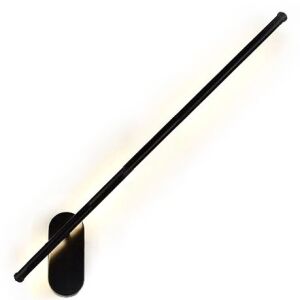 Nowoczesna czarna lampa ścienna LED, APP584-1W - Lampy i oświetlenie