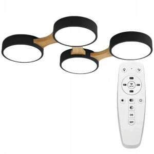 mennyezeti lámpa BLACK APP527-4C s diaľkovým ovládaním - Lampy&osvetlenie