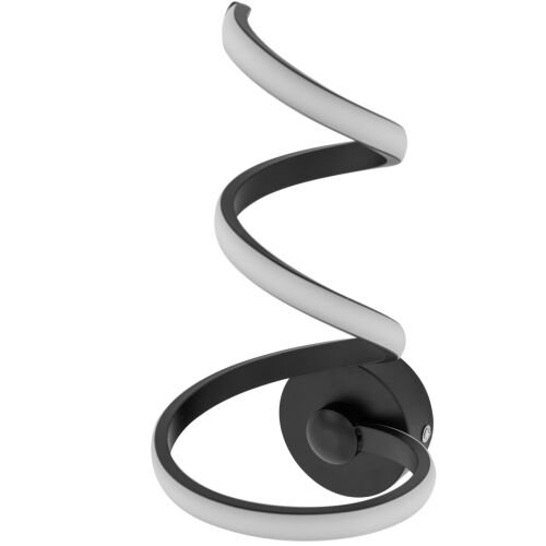 SPRING UP APP829-W schwarze Spiral LED Wandleuchte