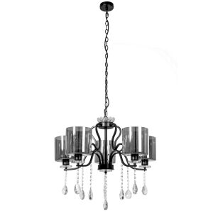 Závesné svietidlo s kryštálmi APP958-5CP 130312793 - Lampy&osvetlenie