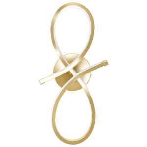 Lampa ścienna LED APP1051-W Złota, nowoczesny design oświetlenia - Lampa ścienna