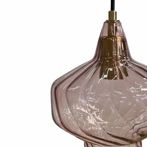 Lampa Wisząca APP1123-1CP Różowa 130313562 - Lampy i oświetlenie