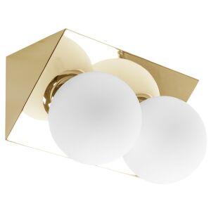 Zbliżenie lampy ściennej Fali lámpa APP1229-2W Gold - Lampa ścienna