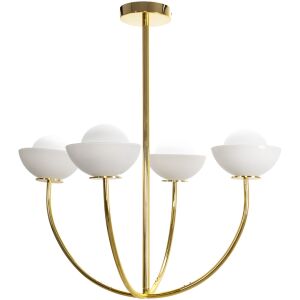 Štýlová stropná lampa APP1200-CP so zlatým povrchom - Lampy&osvetlenie