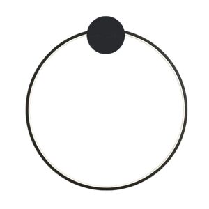 Lampa ścienna LED APP1386-CW BLACK 40cm widok z przodu - Lampy i oświetlenie