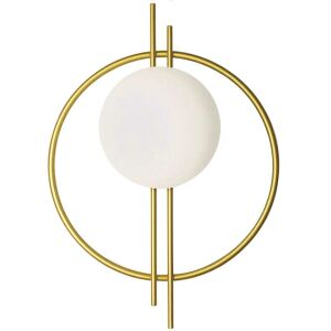 LAMPA ŚCIENNA KINKIET APP1436-W GOLD 136090997 - Lampa ścienna