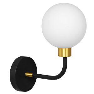 Lampa de perete APP1301-1W Black Gold 136083373 - Aplice perete