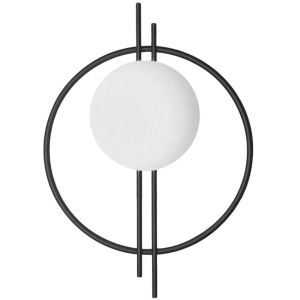 LAMPA ŚCIENNA KINKIET APP1435-W CZARNA 136088003 - Lampa ścienna