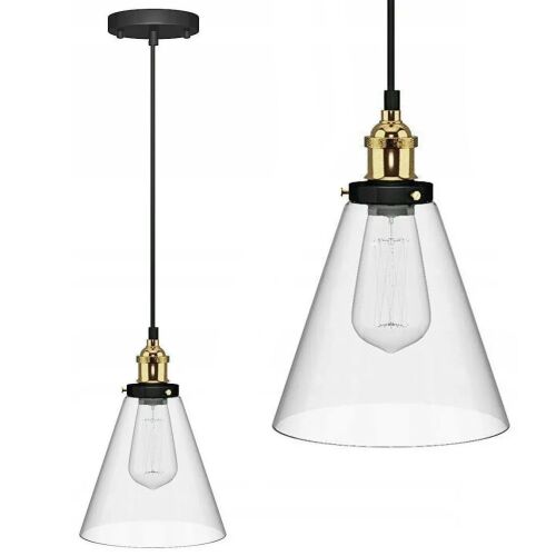 Lampa sufitowa wisząca Verto A Transparent APP042-1CP 136089567