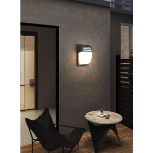 Lampa Elewacyjna kinkiet RSL013-1W Czarna 136081169 - Zewnętrzna lampa ścienna