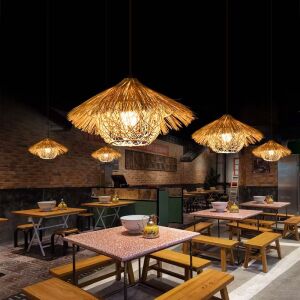 STROPNÉ ZÁVESNÉ SVIETIDLO BOHO NATURAL APP1636-1CP 136086094 - Lampy&osvetlenie