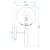 Lampa de perete G097-1W BLACK 136088825