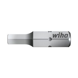 wiha - Set biti standard, 25mm, Hex, 1/4" (4), 2 piese [WH25681] 130316288 - Capete bit