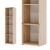 LONI 160x40 cm Bücherregal, zwei Ansichten