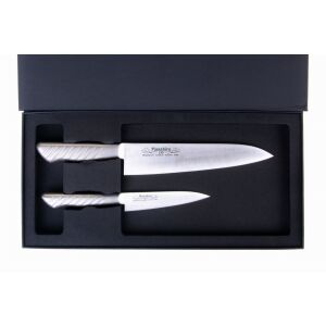 Masahiro MV-S késkészlet ajándékdobozban, séfkést és univerzális kést tartalmaz - Kés