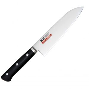 Masahiro MV-H Santoku kés, 17,5 cm pengehossz, hús, hal és zöldség vágásához - Kés