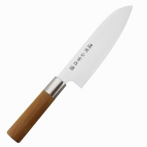 Satake Masamune 17 cm-es Santoku kés, univerzális japán konyhakés - Kés