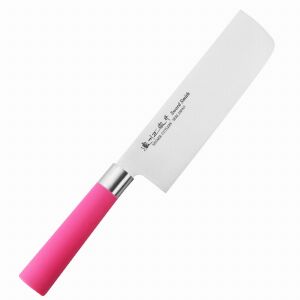 Satake Macaron Pink 17 Cm Nakiri kés zöldségvágáshoz 130335257 - Kés