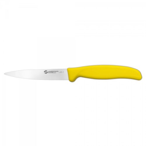 Ambrogio Sanelli csákányos kés 11cm Sárga