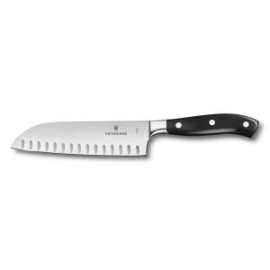 Victorinox 17cm Santoku kés bordázott pengével - Victorinox