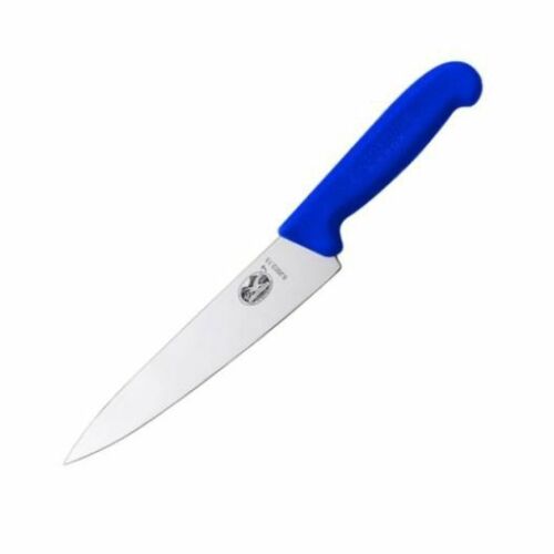 Victorinox 15 cm-es univerzális szakácskés kék Fibrox markolattal