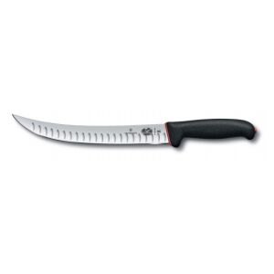 Victorinox Fibrox Dual Grip henteskés, 25 cm ívelt penge - Kés