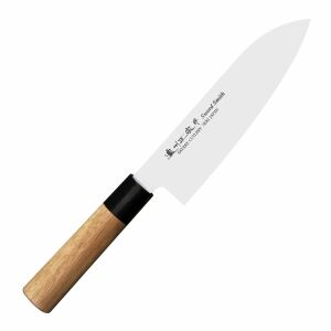 Satake Misaki Santoku kés 17 cm, sokoldalú japán konyhakés - Kés