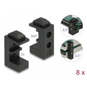 Delock Merevlemez tartó 2.5 és 3.5 HDD / SSD-khez 130342247 - Külső merevlemez ház