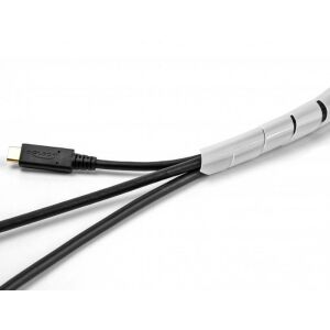 Delock Spirál flexibilis tömlő 2 m x 10 mm áttetsző 130342256 - Kábelharisnya