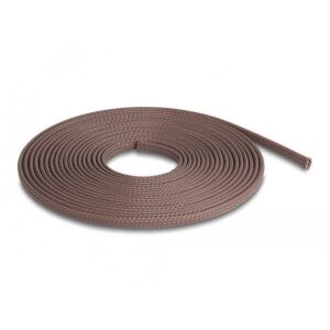 Delock Fonott ujjas rágcsáló biztos nyújtható barna 2 m x 25 mm borító 130342318 - Kábelharisnya
