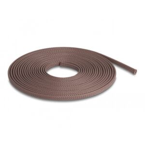 Delock Fonott ujjas rágcsáló biztos nyújtható barna 5 m x 6 mm borító 130342320 - Kábelharisnya