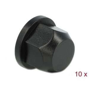 Delock 10 db. természetes színű hatszögletű védősapka M12 csavarmenet kialakítással a belsejében 130342426 - Dísztárcsa