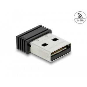 Delock USB 2,4 Ghz vezetéknélküli vonalkód leolvasóhoz 130342552 - Bluetooth adapter