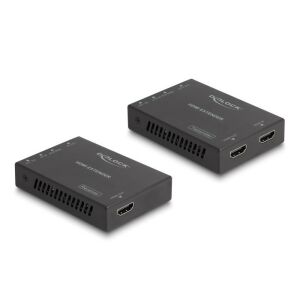 Delock HDMI-hosszabbító készlet Cat.6-os kábelen keresztül 4K 60 Hz 50 m 130342680 - HDMI kábel