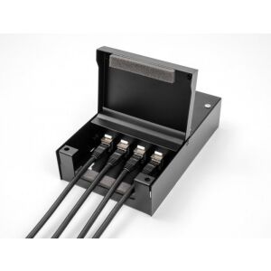 Delock Consolidation Point Box 4 port a Keystone modulokhoz 130342695 - Keystone modul kiegészítő