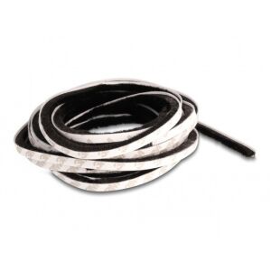 Delock Öntapadós kefe csíp 15 mm széles - hossza 5 m fekete 130342797 - Tömítőszalag