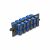 Delock Üvegszálas Adapter Panel SC Simplex UPC 12 Port kék 130342812