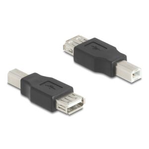 Delock USB 2.0 adapter B-típusú USB apa A-típusú USB anya 130342936 - Delock