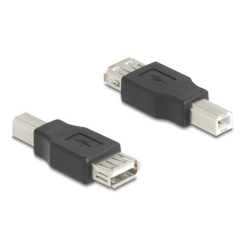 Delock USB 2.0 adapter B-típusú USB apa A-típusú USB anya 130342936