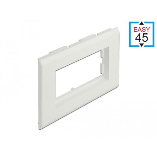 Delock Easy 45 modul tartó telepítési csatornához 130 x 80 mm 130343329