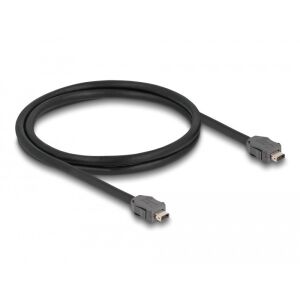 Delock RJ45 hálózati kábel ix Industrial (A kódolt) apa - apa Cat.7 1 m 130343363 - Kábel