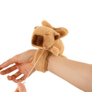 Capybara plüss, csuklóra tehető