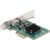 Delock PCI Express x1 kártya 2 x RJ45 Gigabit LAN BCM 143143548