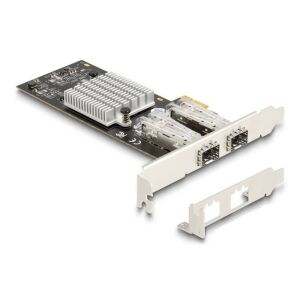 Delock PCI Express x1 Kártya - 2 x SFP bővítőhely Gigabit LAN 130343863 - PCI hálózati kártya