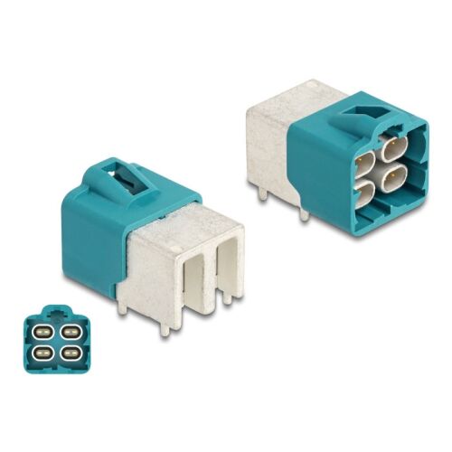 Delock HDMTD négyes csatlakozó szögletes PCB-hez 130344020