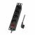 LogiLink 10" PDU 4 utas német aljzat, kapcsolóval 130344259
