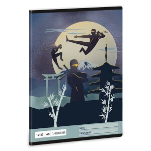 Ninjas v tme: Linajkový zošit - 1. trieda, A5 130425978 - Ars Una